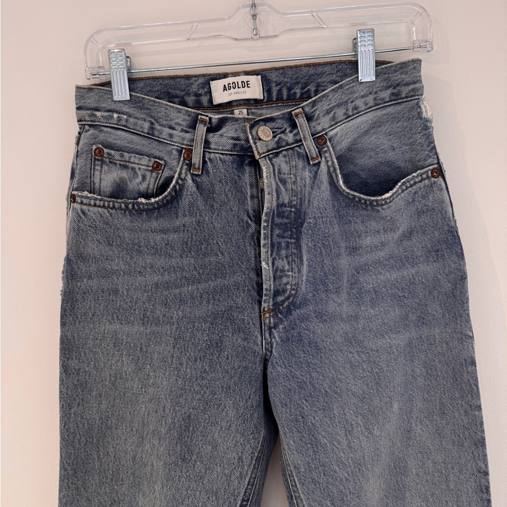 AGOLDE Lana Straight Jean - Picture 4 of 9